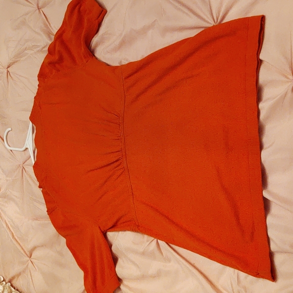 Banana Republic orange thin summer sweater - Picture 8 of 10